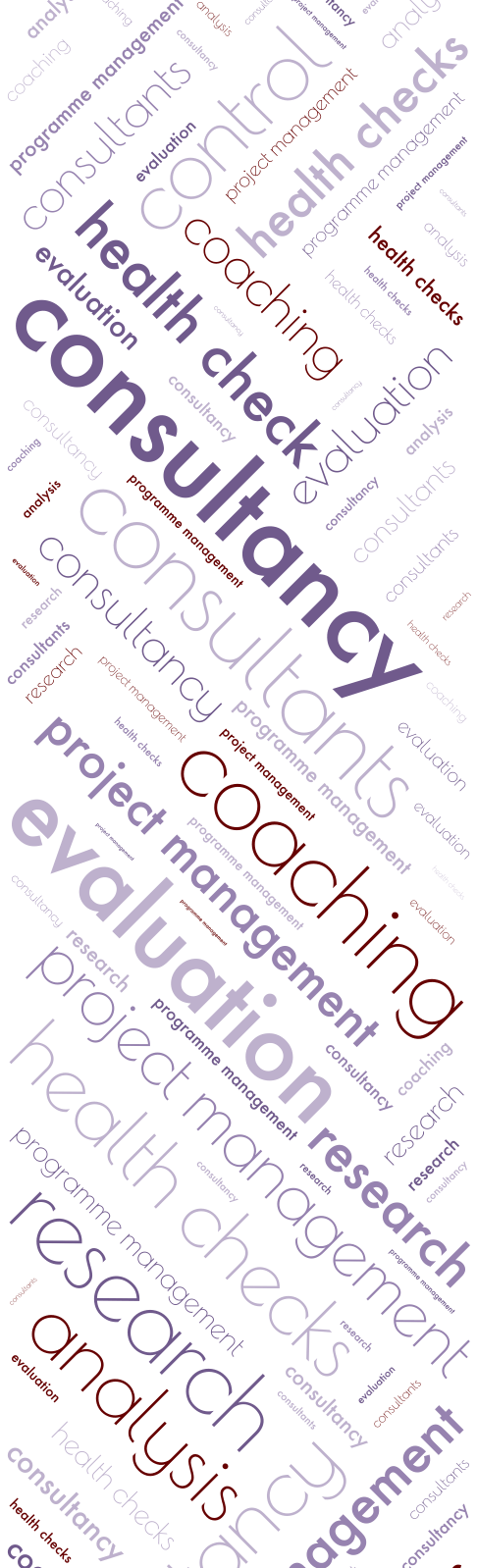 wordcloud depicting services we offer